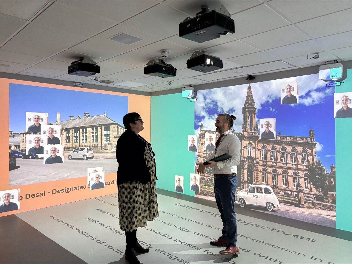 Bradford Council CEO Visits Shipley College