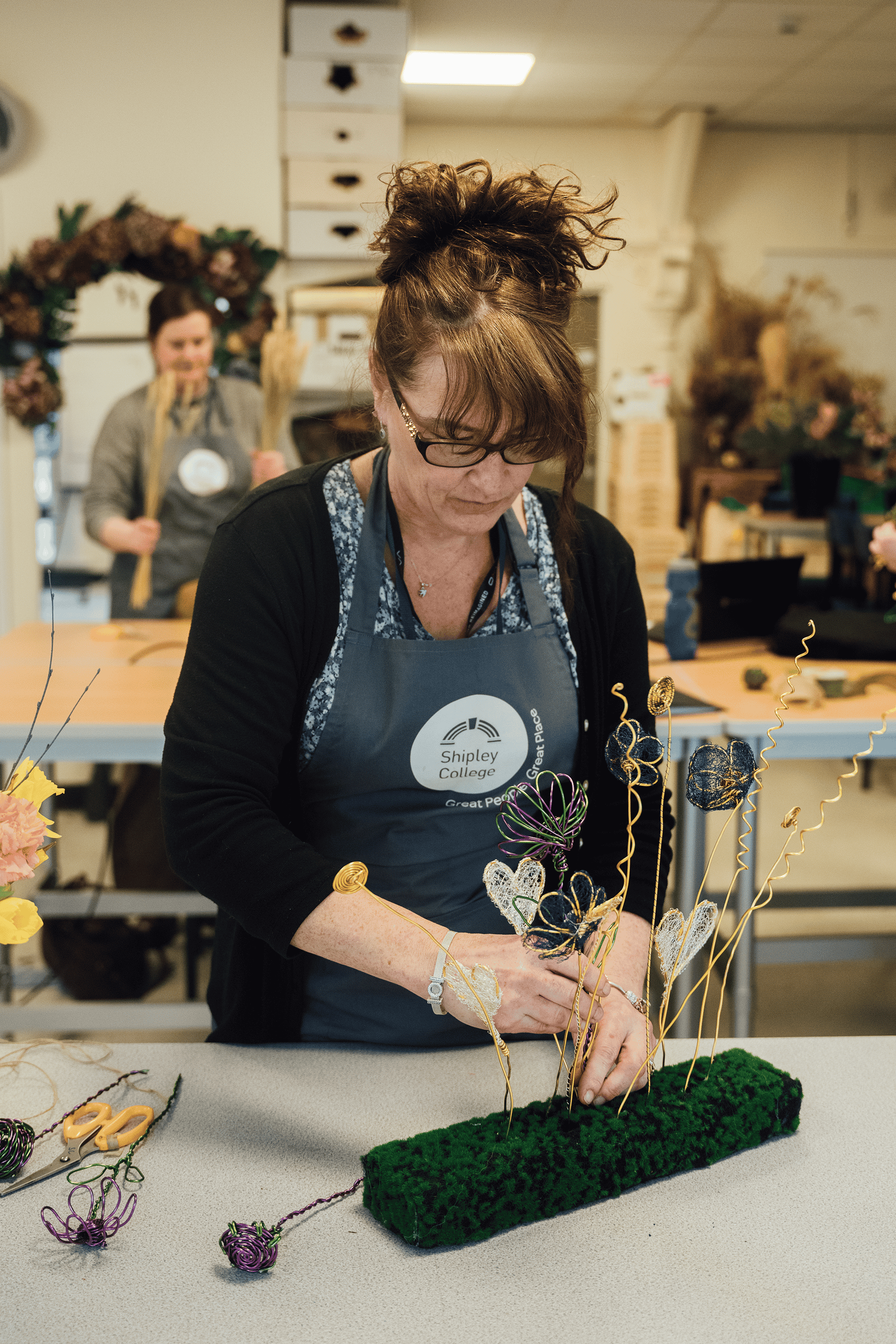 Shipley College Part Time Adult Lifestyle Leiure Floristry Flower Arranging Floral 13