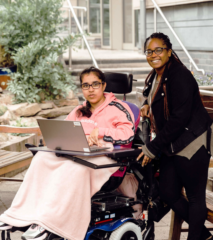 Shipley College Course Photos Sept 2022 Wheelchair