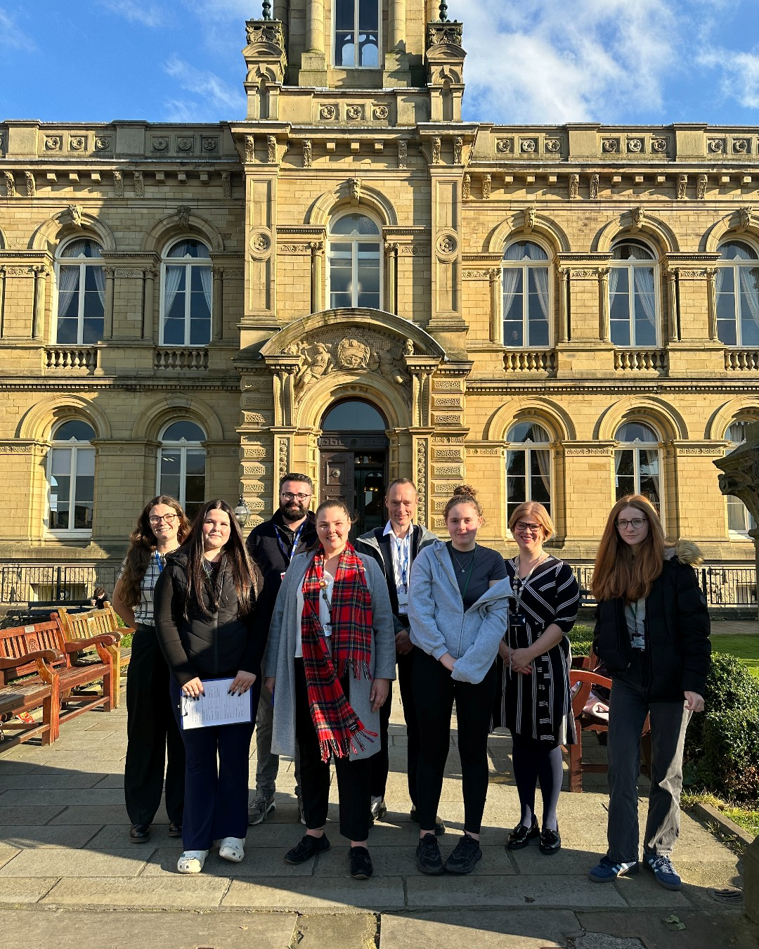 Earl Russell Visits Shipley College