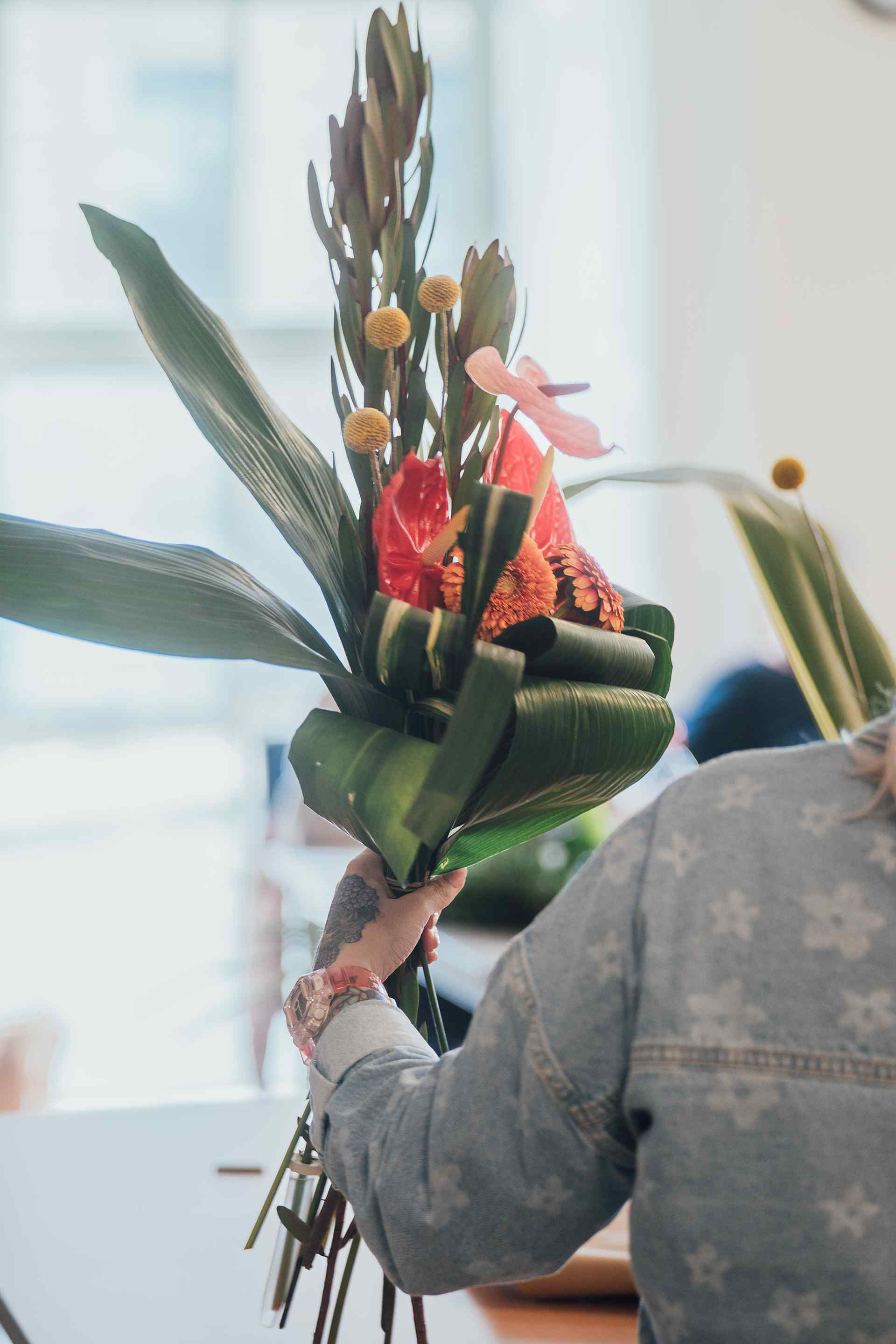 Shipley College Part Time Adult Learning Floristry Flower Arranging