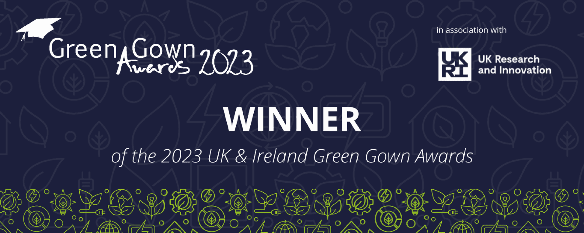 Shipley College Green Gown Awards Winner